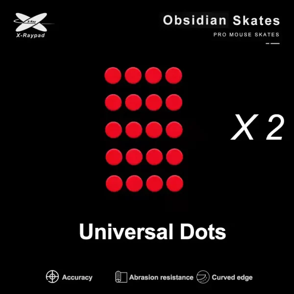 X-Raypad Obsidian Universal Dots 40PCS