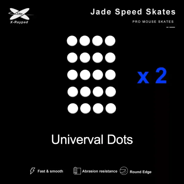 X-Raypad Jade Speed DIY Universal Dots 40PCS